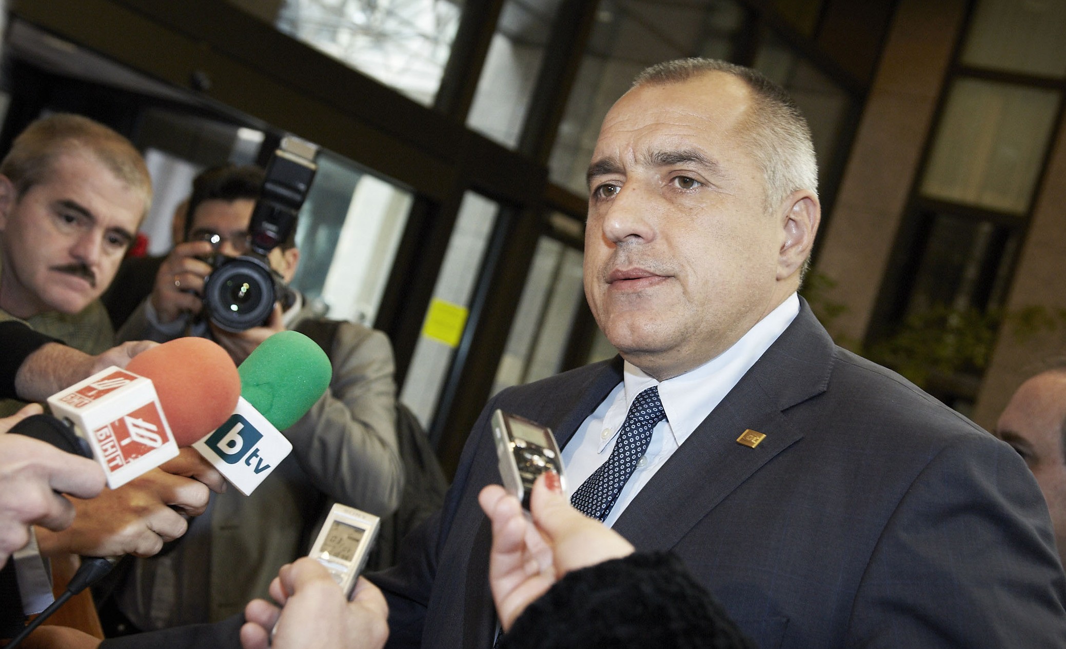 Boiko Borissov, premier ministre bulgare démissionnaire. 