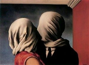 Les amants, René Magritte